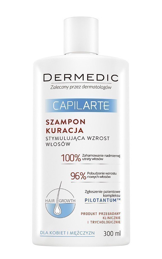 DERMEDIC Capilarte szampon stymulujący wzrost włosów 300 ml